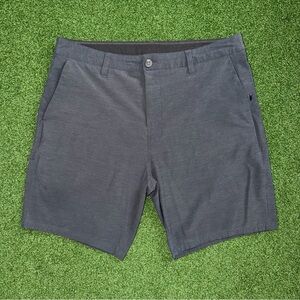 Vuori Aim Shorts Performance Chino Men’s 34 Navy Casual Stretch 8" Inseam V368